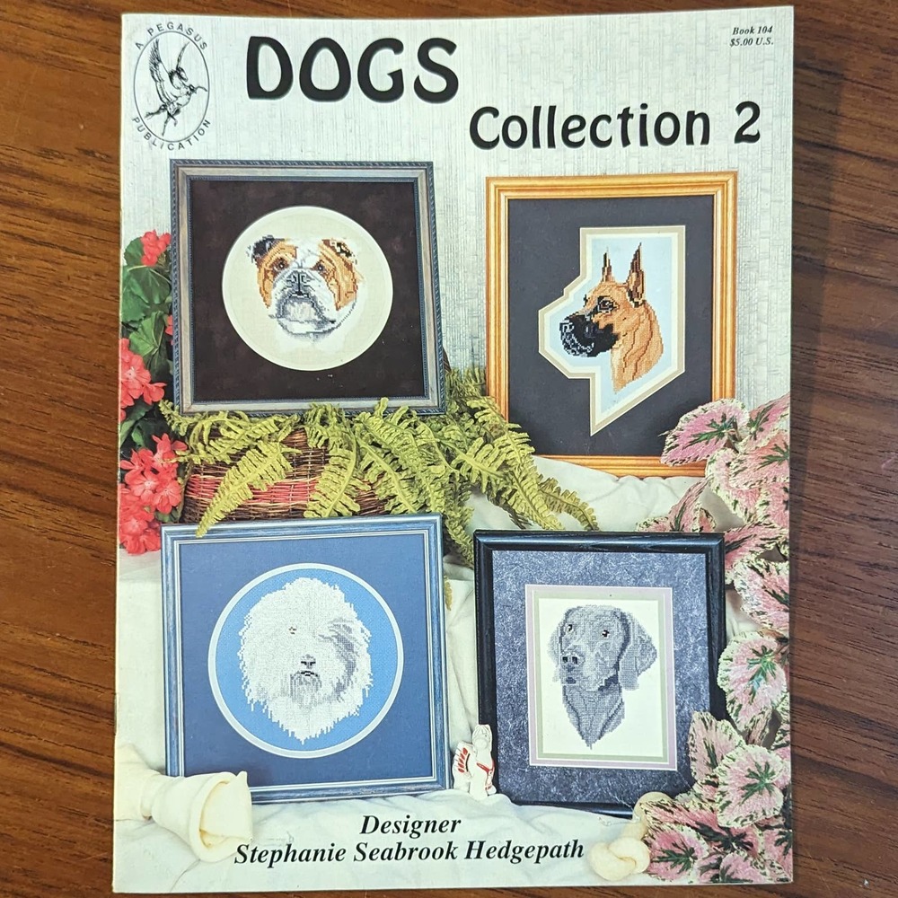 Dogs Collection 2 Cross Stitch Pattern Book